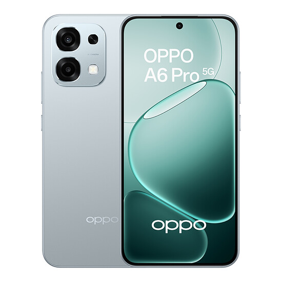 OPPO A6 PRO 5G (Lunar Titanium) - 256 Go - 12 Go