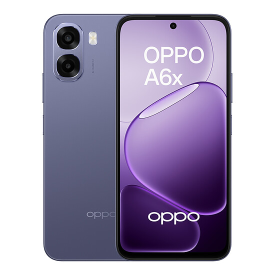 Smartphone OPPO A6x (Black Purple) - 128 Go - 4 Go - Autre vue