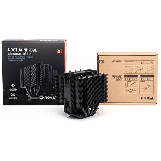 Ventirad Noctua NH-D9L chromax.black - Autre vue