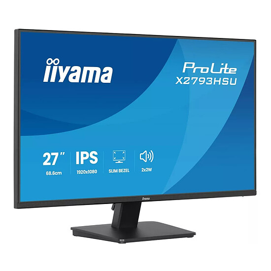 Écran PC iiyama ProLite X2793HSU-B1 - Autre vue