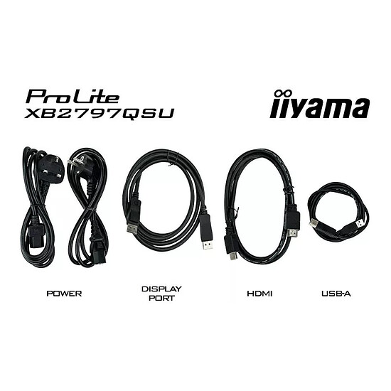 Écran PC iiyama  ProLite XB2797QSU-B1 - Autre vue