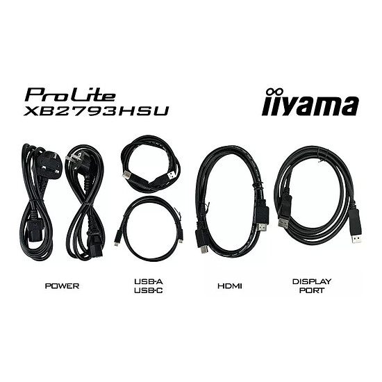 Écran PC iiyama  ProLite X4373UHSU-B2 - Autre vue