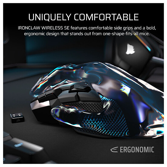 Souris PC Corsair Ironclaw Wireless SE - Autre vue