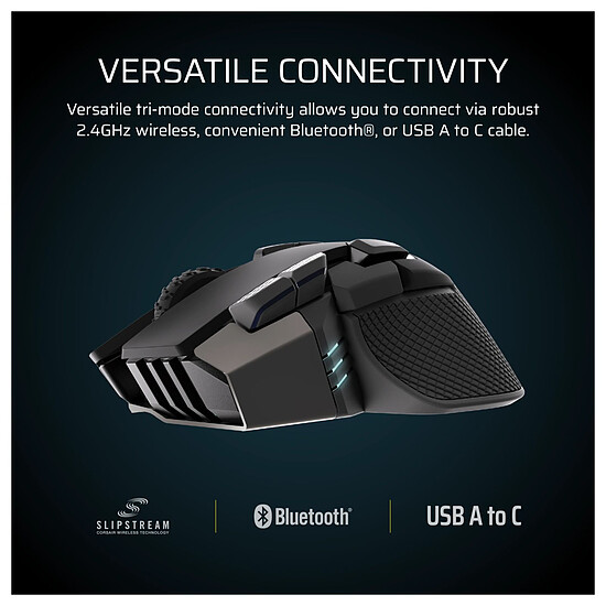 Souris PC Corsair Ironclaw Wireless SE - Autre vue