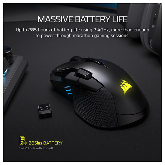 Souris PC Corsair Ironclaw Wireless SE - Autre vue