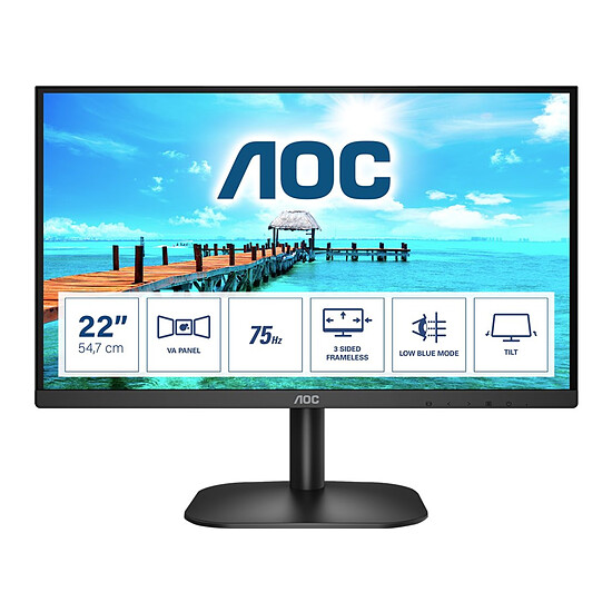 Écran PC AOC  22B2H - Autre vue