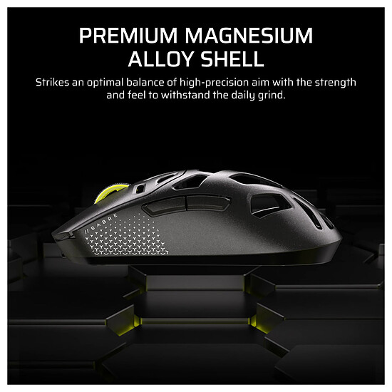Souris PC Corsair Gaming Sabre V2 Pro Wireless Magnesium - Autre vue