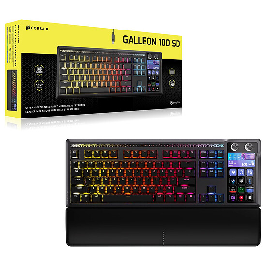 Clavier PC Corsair Gaming Galleon 100 SD - Autre vue