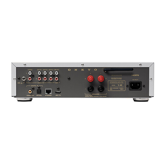 Ampli HiFi Stéréo Onkyo Muse Y-40 - Argent - Autre vue