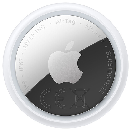 Tracker connecté Apple AirTag 2e Génération - Pack 4 - Autre vue