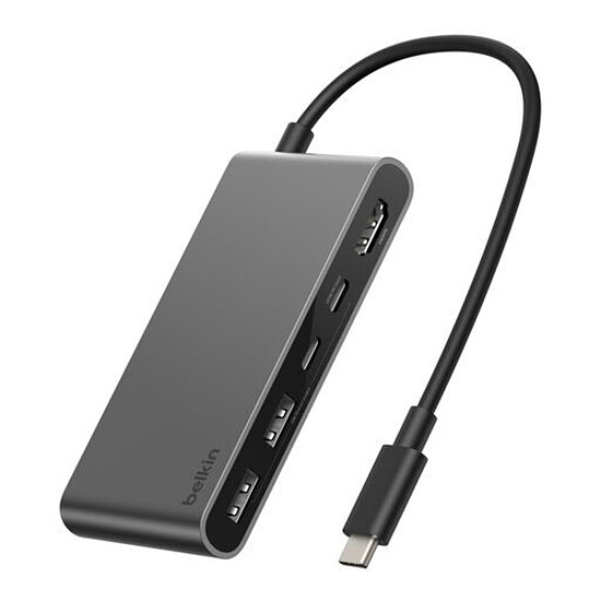 Hub USB Belkin Connect Hub USB-C - Argent - Autre vue