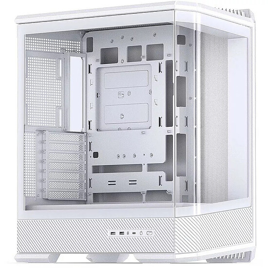 Boîtier PC Jonsbo D400 - Blanc - Autre vue