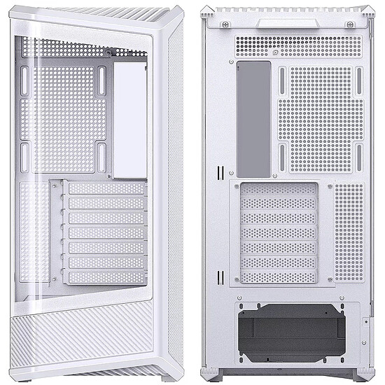 Boîtier PC Jonsbo D400 - Blanc - Autre vue