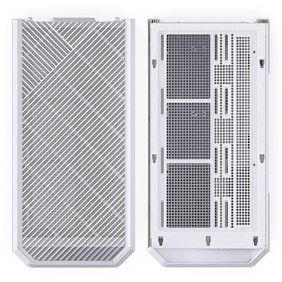 Boîtier PC Jonsbo D400 - Blanc - Autre vue