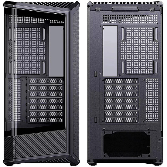 Boîtier PC Jonsbo D400 - Noir - Autre vue