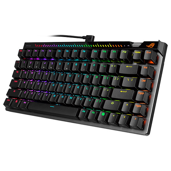 Clavier PC ASUS ROG Falchion Ace 75 HE + ASUS ROG 75% Wrist Rest - Autre vue