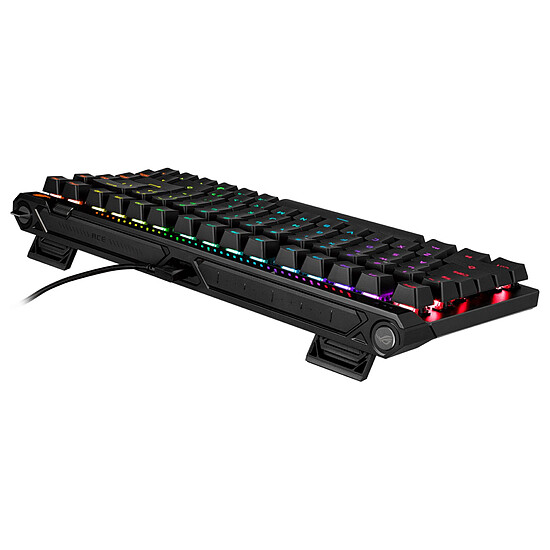 Clavier PC ASUS ROG Falchion Ace 75 HE + ASUS ROG 75% Wrist Rest - Autre vue
