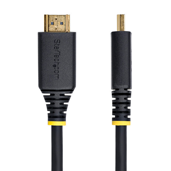 Câble HDMI StarTech.com Câble HDMI 2.1 / eARC Ultra Haut Débit Certifié 48Gbps 8K 60Hz / 4K 120Hz - 3 m - Autre vue