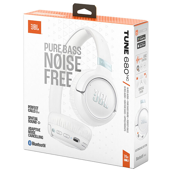 Casque Audio JBL Tune 680NC - Blanc - Autre vue