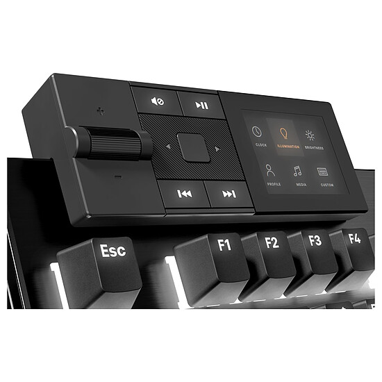 Clavier PC be quiet! Dark Mount Silent Linear - Autre vue