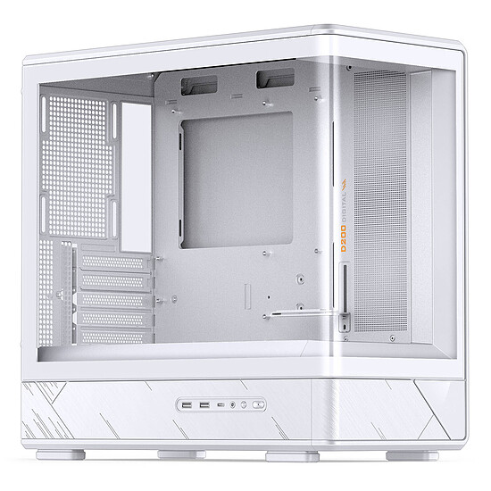Boîtier PC Jonsbo D200 - Blanc - Autre vue