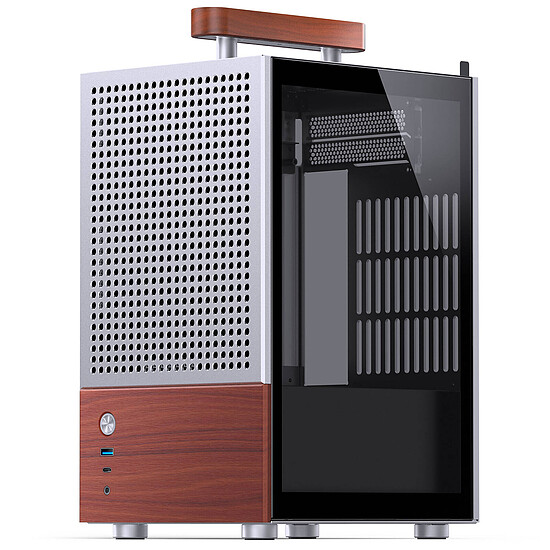 Boîtier PC Jonsbo T6 - Argent - Autre vue