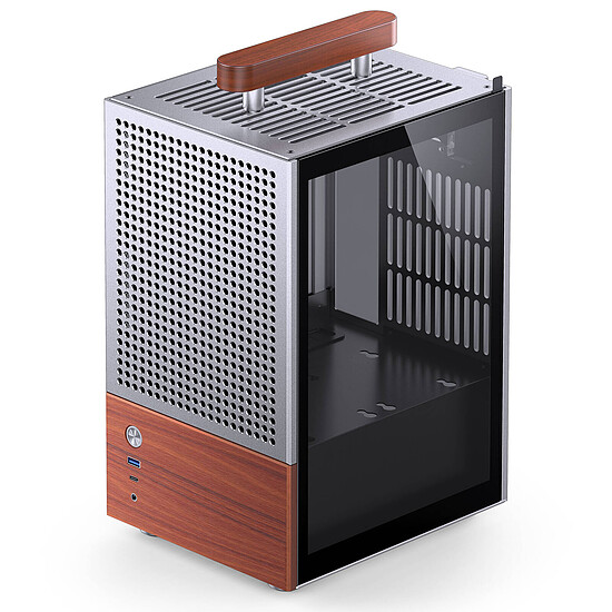Boîtier PC Jonsbo T6 - Argent - Autre vue