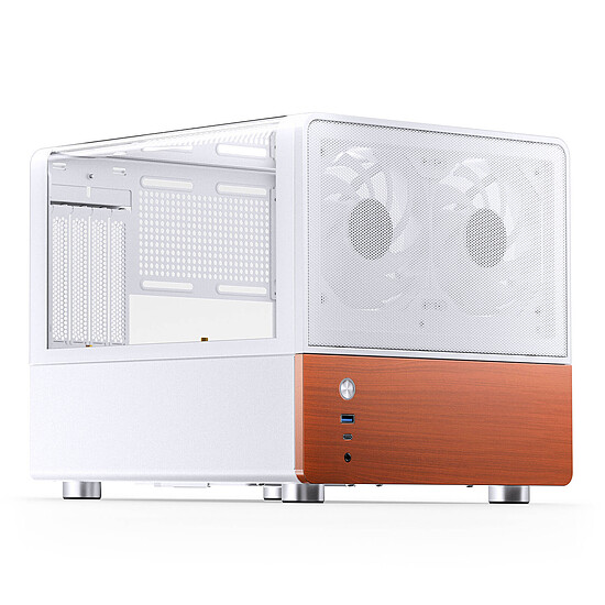 Boîtier PC Jonsbo V12 - Blanc - Autre vue