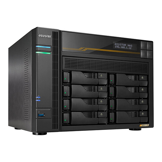 Serveur NAS Asustor NAS Lockerstor 4 Gen3 AS6808T - Autre vue