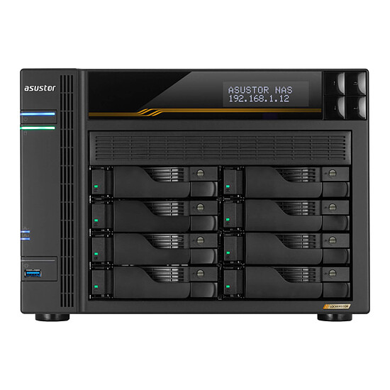 Serveur NAS Asustor NAS Lockerstor 4 Gen3 AS6808T - Autre vue