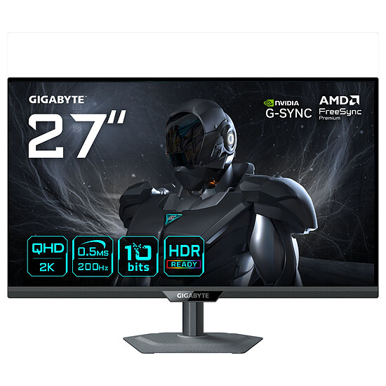 Écran PC Gigabyte G27Q20 - Autre vue