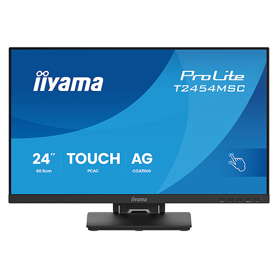 Écran PC iiyama Tactile - ProLite T2454MSC-B3AG - Autre vue