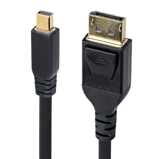 Câble DisplayPort StarTech.com Câble Mini DisplayPort vers DisplayPort 1.4 - 3 m - Autre vue
