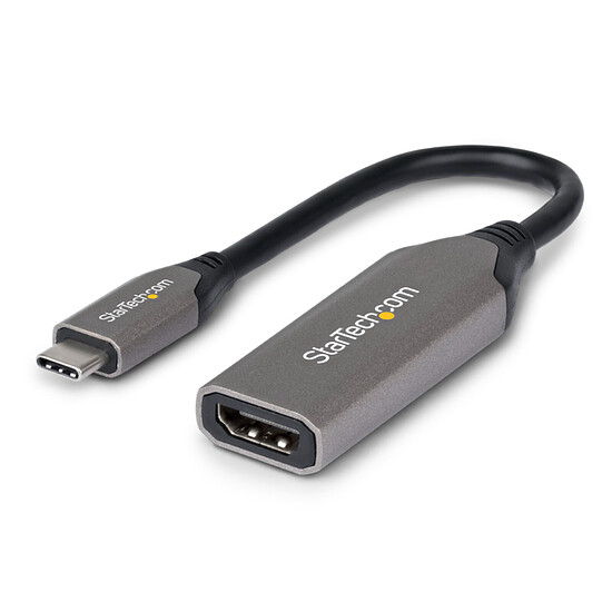 Adaptateur HDMI StarTech.com Adaptateur USB Type-C vers HDMI 8K 60 Hz / 4K 120Hz - Autre vue
