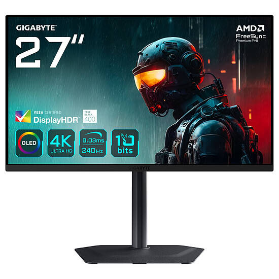 Écran PC Gigabyte MO27U2 - Autre vue