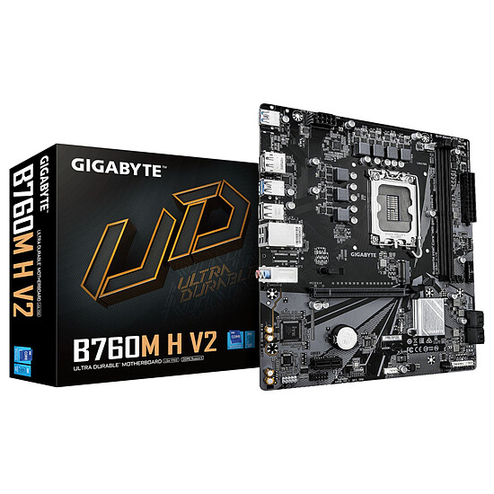 Carte mère Gigabyte B760M H V2 - Autre vue