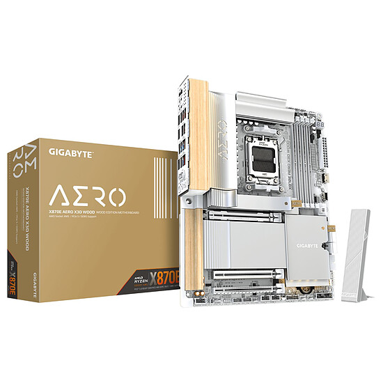 Carte mère Gigabyte X870E AERO X3D WOOD - Autre vue