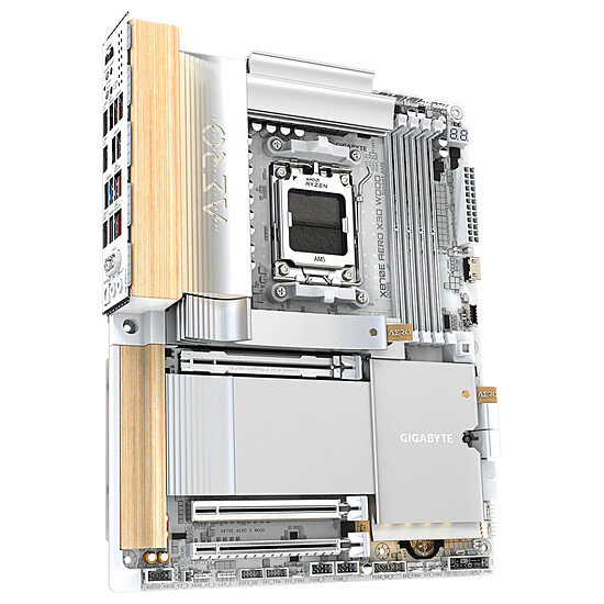 Carte mère Gigabyte X870E AERO X3D WOOD - Autre vue