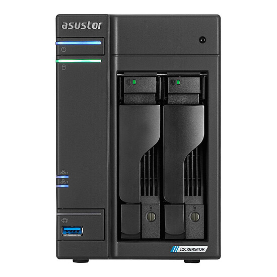 Serveur NAS Asustor NAS Lockerstor 2 Gen2+ AS6702T v2 - Autre vue