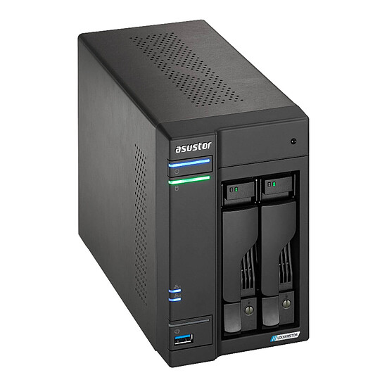 Serveur NAS Asustor NAS Lockerstor 2 Gen2+ AS6702T v2 - Autre vue