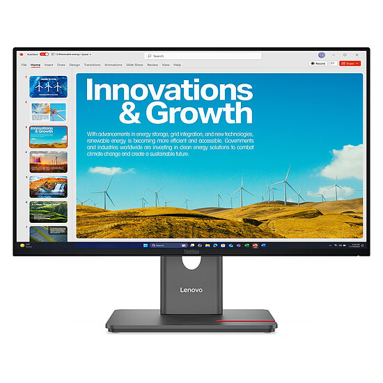 Écran PC Lenovo ThinkVision P24QD-40 - Autre vue