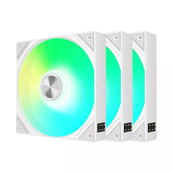 Ventilateur Boîtier TRYX ROTA SL ARGB 120 mm Reverse Blanc (x3)