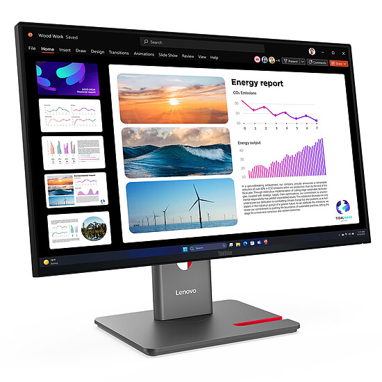 Écran PC Lenovo  ThinkVision P24Q-40 - Autre vue