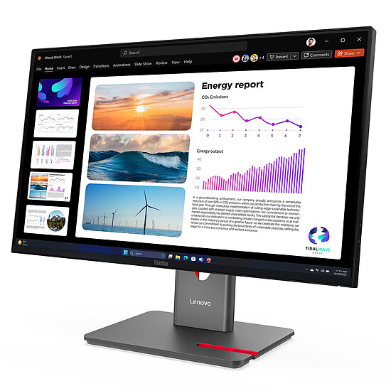 Écran PC Lenovo  ThinkVision P24Q-40 - Autre vue