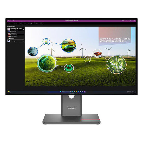 Écran PC Lenovo  ThinkVision P27Q-40 - Autre vue