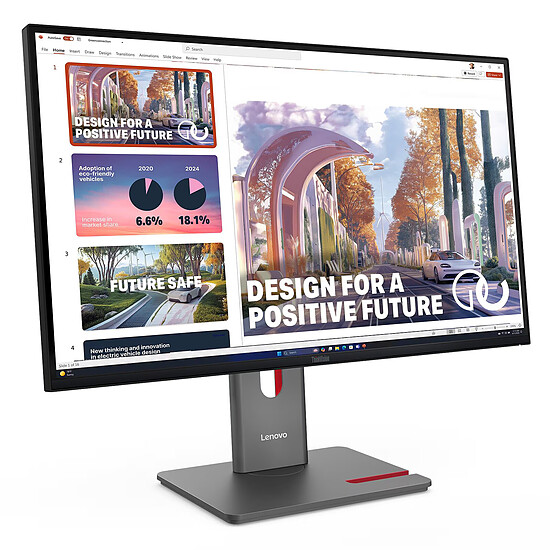 Écran PC Lenovo  ThinkVision P27QD-40 - Autre vue