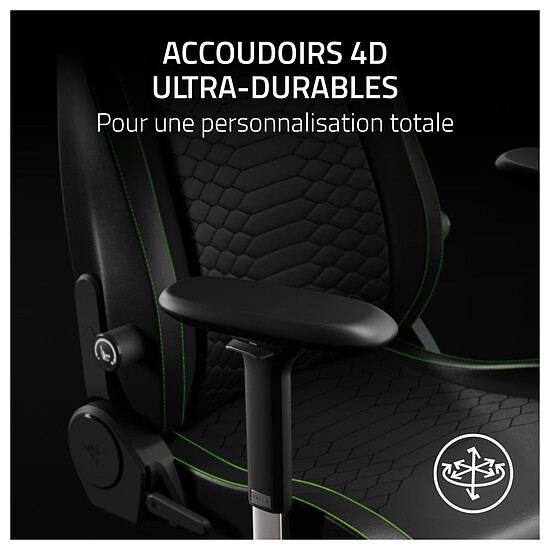 Fauteuil gamer Razer Iskur v2 NewGen - Noir - Autre vue