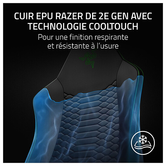 Fauteuil gamer Razer Iskur v2 X NewGen - Noir - Autre vue
