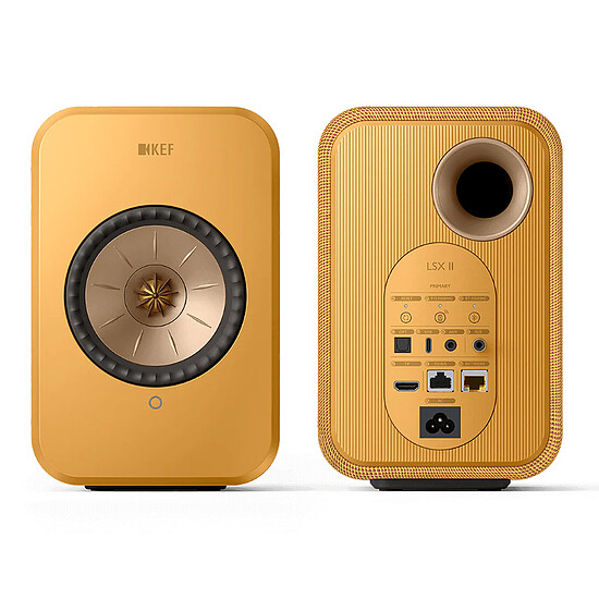 Enceintes HiFi / Home-Cinéma KEF LSX II - Ambre - Autre vue