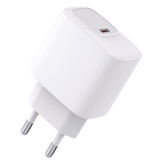 Chargeur Akashi Chargeur Secteur USB-C 25W - Blanc - Autre vue